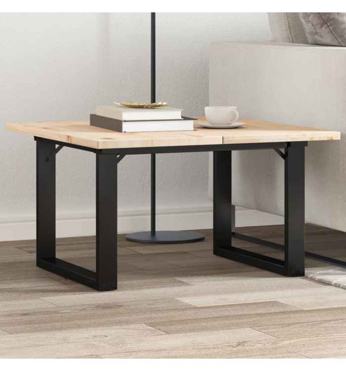 Pieds de table basse cadre en O 60x50x38 cm acier | Mobilier & Déco