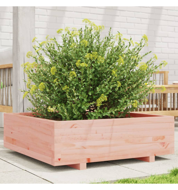 Jardinière 80x80x26,5 cm bois massif de douglas | Mobilier & Déco