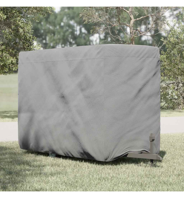 Housse de remorque chevaux gris 334x148x230 cm tissu non tissé | Mobilier & Déco