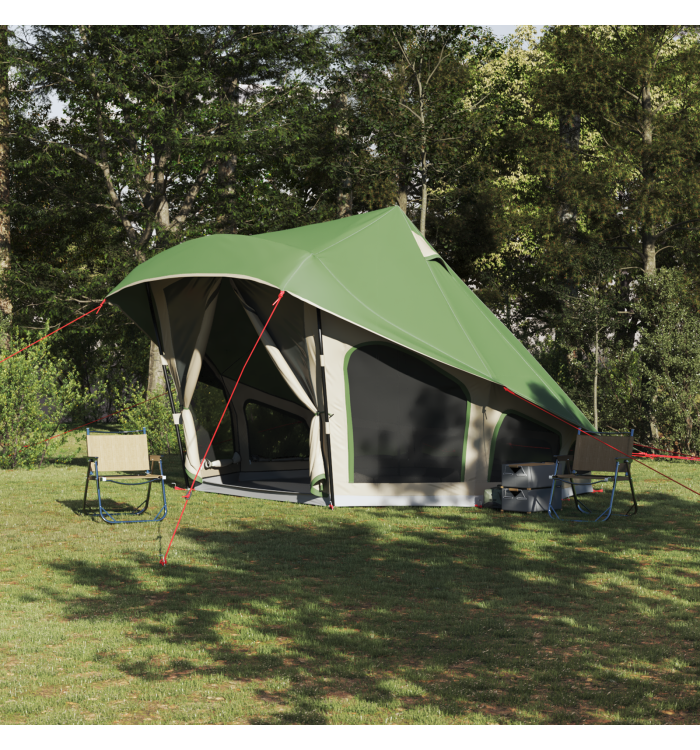 Tente familiale Tipi verte pour 10 personnes, imperméable | Mobilier & Déco