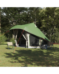 Tente familiale Tipi verte pour 10 personnes, imperméable | Mobilier & Déco