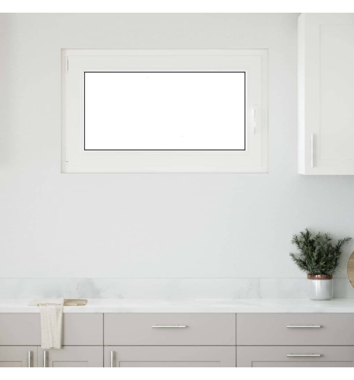 Fenêtre de sous-sol« RISOR » 100 x 60 cm oscillo-battante DIN gauche anthracite | Mobilier & Déco