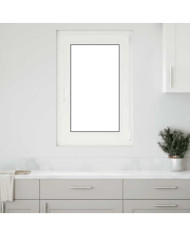 Fenêtre de sous-sol« RISOR » 60 x 100 cm oscillo-battante DIN droite anthracite | Mobilier & Déco