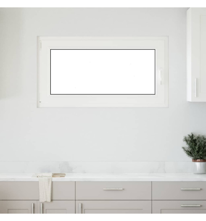 Fenêtre de sous-sol« RISOR » 110 x 50 cm oscillo-battante DIN gauche anthracite | Mobilier & Déco