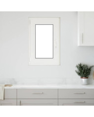 Fenêtre de sous-sol« RISOR » 50 x 75 cm oscillo-battante DIN gauche anthracite | Mobilier & Déco