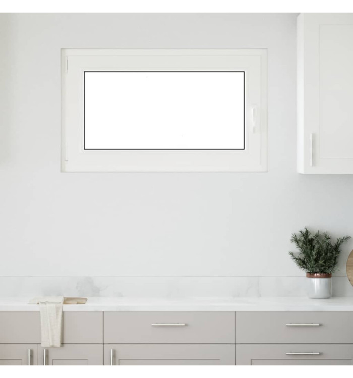 Fenêtre de sous-sol« RISOR » 100 x 70 cm oscillo-battante DIN gauche blanche | Mobilier & Déco