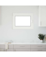 Fenêtre de sous-sol« RISOR » 80 x 70 cm oscillo-battante DIN gauche anthracite | Mobilier & Déco