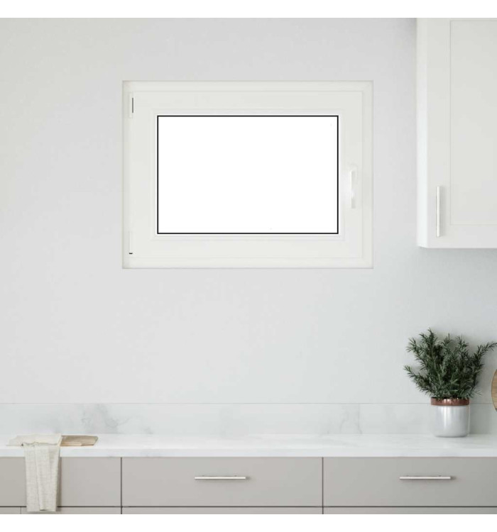 Fenêtre de sous-sol« RISOR » 80 x 60 cm oscillo-battante DIN gauche anthracite | Mobilier & Déco