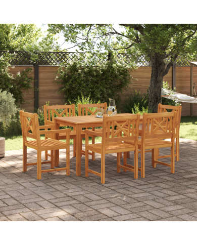 Chaises de jardin 2 pcs 56x56x90 cm Bois massif d'acacia | Mobilier & Déco