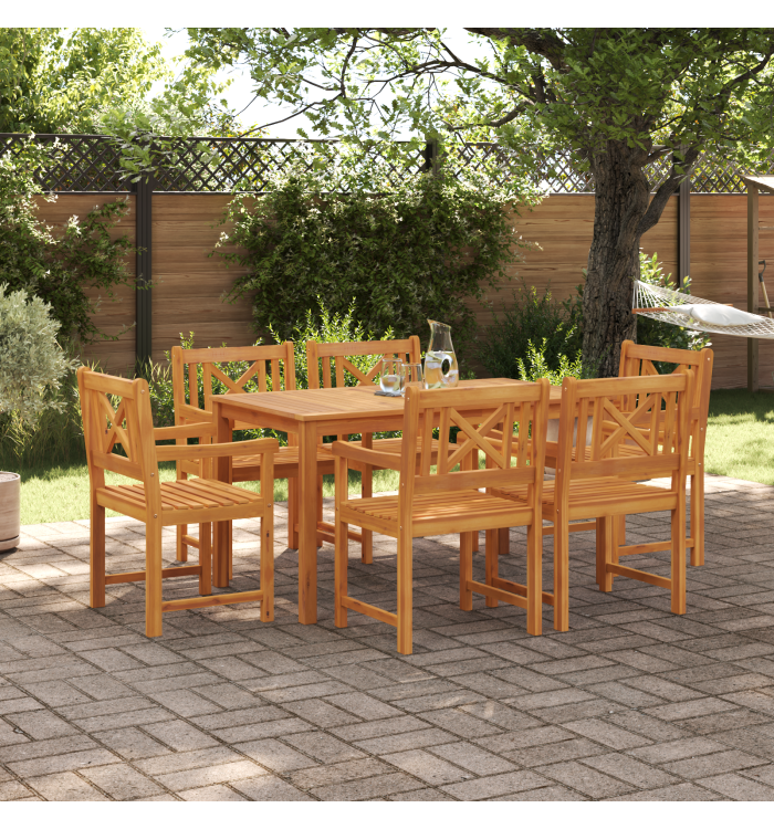Chaises de jardin 2 pcs 56x56x90 cm Bois massif d'acacia | Mobilier & Déco