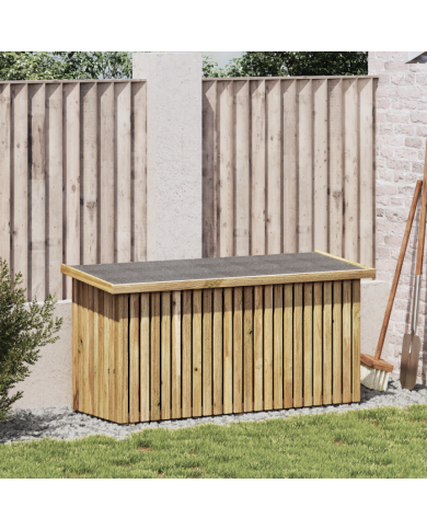 Coffre de Rangement 119x44x58.5 cm Bois de Pin Traité | Mobilier & Déco