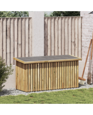 Coffre de Rangement 119x44x58.5 cm Bois de Pin Traité | Mobilier & Déco