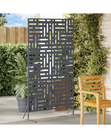 Panneau de Clôture en Métal Anthracite Métal Grand Durable | Mobilier & Déco