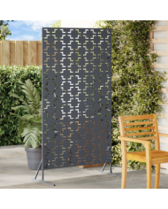 Panneau de clôture en métal Anthracite Acier enduit de poudre | Mobilier & Déco