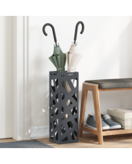 Porte-parapluie Anthracite Métal Moyen Durable Porte-parapluies | Mobilier & Déco
