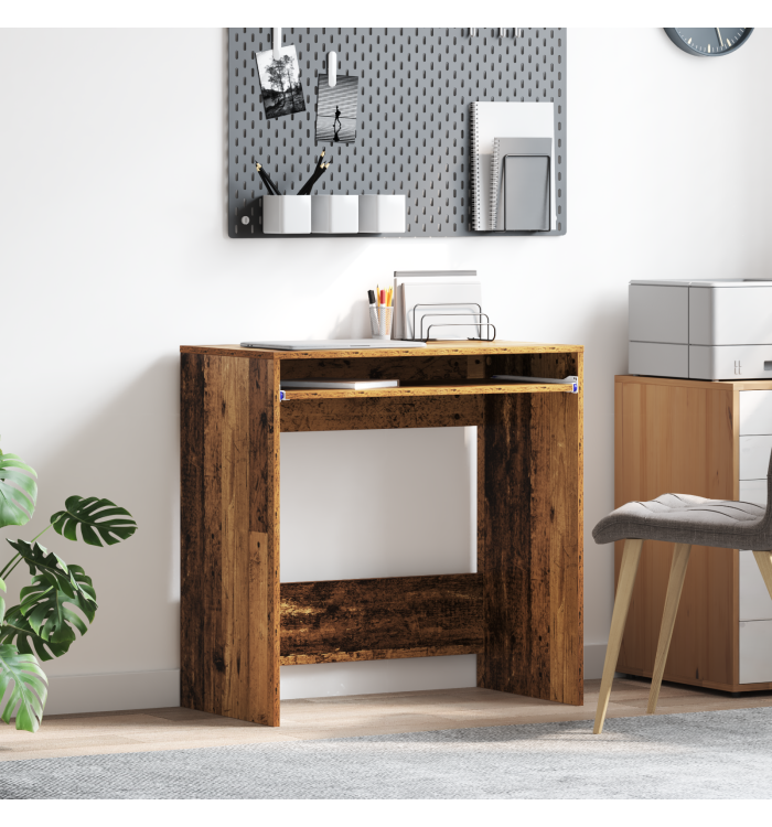 Bureau d'écriture Vieux bois Bois d'ingénierie Standard Rangement | Mobilier & Déco