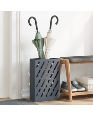 Porte-parapluies Anthracite Métal Moyen Porte-parapluies | Mobilier & Déco