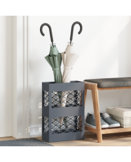 Porte-parapluies Anthracite Métal Moyen Porte-parapluies | Mobilier & Déco