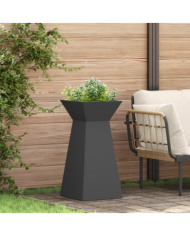Support de Plante Noir Plastique 35 x 35 x 73 cm Jardinières | Mobilier & Déco