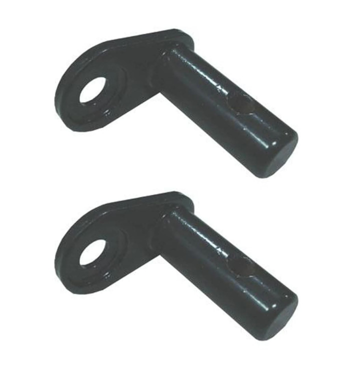 Attelages de remorque pour vélo 2 pcs | Mobilier & Déco