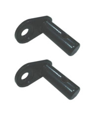 Attelages de remorque pour vélo 2 pcs | Mobilier & Déco