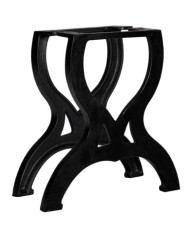 Pied de table basse 2 pcs Cadre en X Fonte | Mobilier & Déco