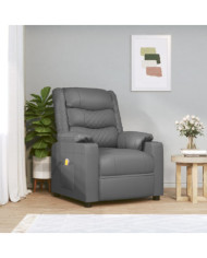 Fauteuil de massage Gris Similicuir | Mobilier & Déco