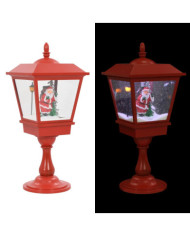 Lampe de piédestal de Noël avec Père Noël 64 cm LED | Mobilier & Déco