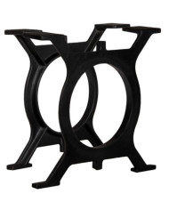 Pied de table basse 2 pcs Cadre en O Fonte | Mobilier & Déco