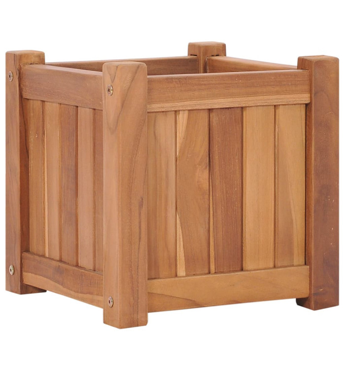 Lit surélevé 30x30x30 cm Bois de teck solide | Mobilier & Déco