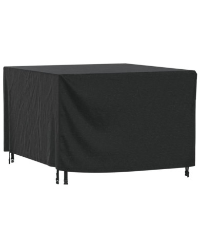 Housse de salon de jardin noir 135x135x90 cm imperméable 420D | Mobilier & Déco