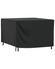 Housse de salon de jardin noir 135x135x90 cm imperméable 420D | Mobilier & Déco