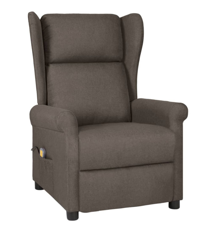 Fauteuil de massage Marron Tissu | Mobilier & Déco