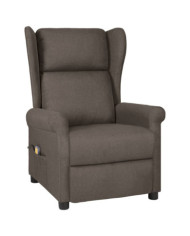 Fauteuil de massage Marron Tissu | Mobilier & Déco