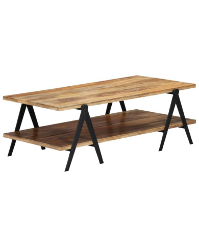 Table basse 115x60x40 cm Bois de manguier massif | Mobilier & Déco