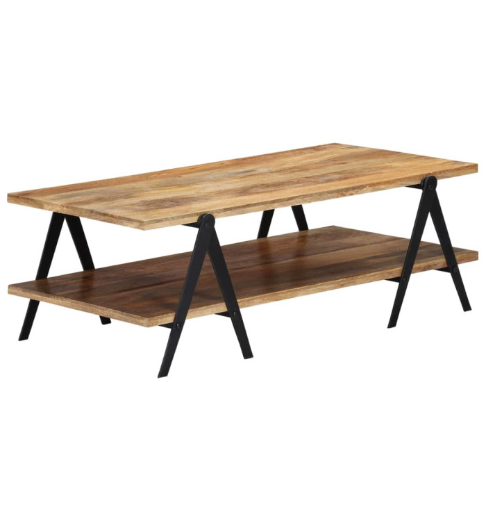 Table basse 115x60x40 cm Bois de manguier massif | Mobilier & Déco