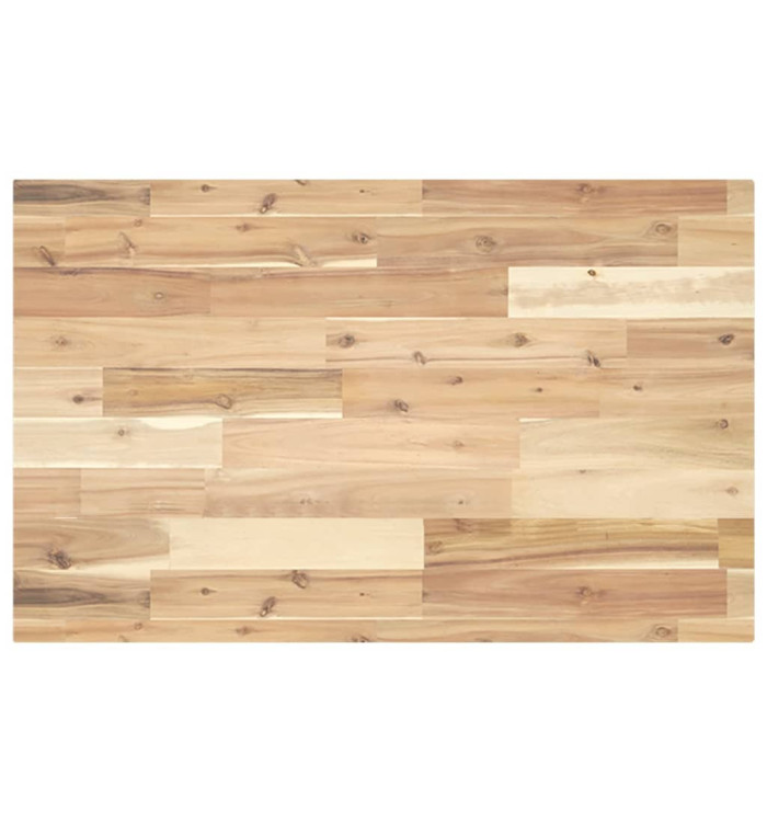 Dessus de bureau non traité 120x50x4 cm bois d'acacia massif | Mobilier & Déco