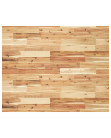 Dessus de bureau fini à l'huile 100x80x4cm bois d'acacia massif | Mobilier & Déco