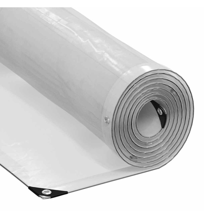 Housse de protection plantes avec œillets 3x5 m polyéthylène | Mobilier & Déco