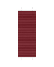 Store plissé rouge bordeaux 70x200 cm largeur du tissu 69,4 cm | Mobilier & Déco