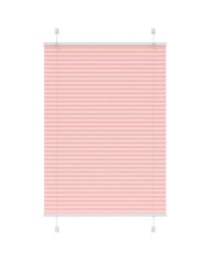 Store plissé rose 85x100 cm largeur du tissu 84,4 cm polyester | Mobilier & Déco