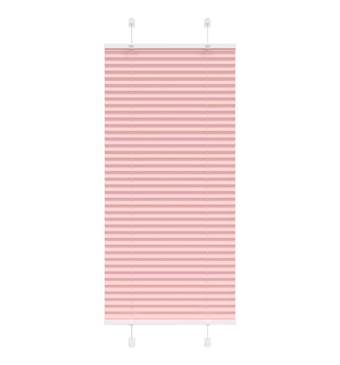 Store plissé rose 60x150 cm largeur du tissu 59,4 cm polyester | Mobilier & Déco