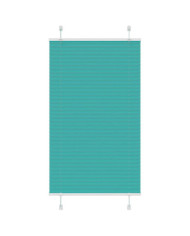 Store plissé vert pétrole 75x150 cm largeur du tissu 74,4 cm | Mobilier & Déco