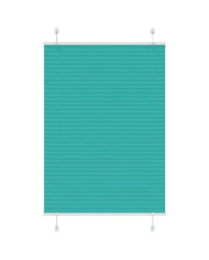 Store plissé vert pétrole 90x100 cm largeur du tissu 89,4 cm | Mobilier & Déco