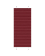 Store plissé rouge bordeaux 95x200 cm largeur du tissu 94,4 cm | Mobilier & Déco