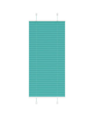 Store plissé vert pétrole 65x150 cm largeur du tissu 64,4 cm | Mobilier & Déco