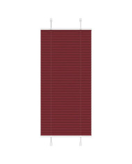 Store plissé rouge bordeaux 65x100 cm largeur du tissu 64,4 cm | Mobilier & Déco