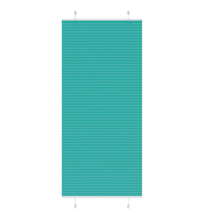 Store plissé vert pétrole 100x200cm largeur du tissu 99,4 cm | Mobilier & Déco