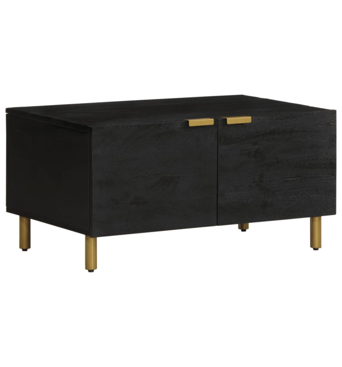 Table basse Noir 80x50x40 cm Bois d'ingénierie | Mobilier & Déco