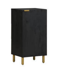 Buffet noir 40x33x75 cm bois d'ingénierie | Mobilier & Déco